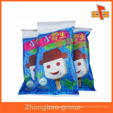 China Fabrik benutzerdefinierte Eis Lolly Verpackung Tasche für Eis Popsicle oder Eis